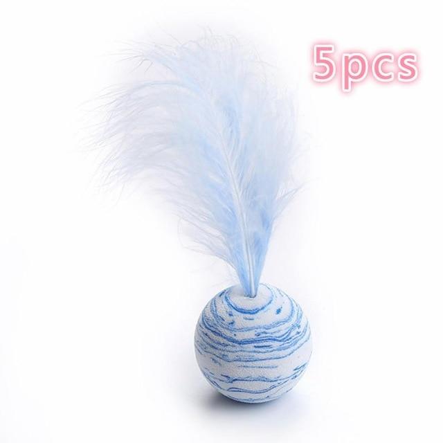 Cat Feather Balls