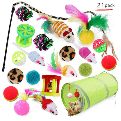 Collapsible Crinkle Kitten Cat Tunnel