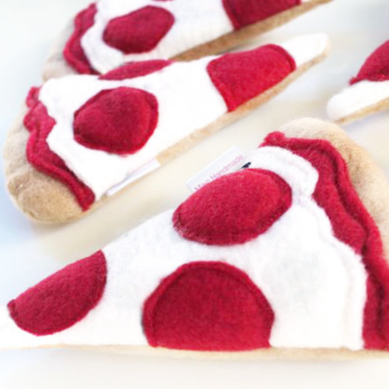 Pepperoni Pizza Catnip Toy